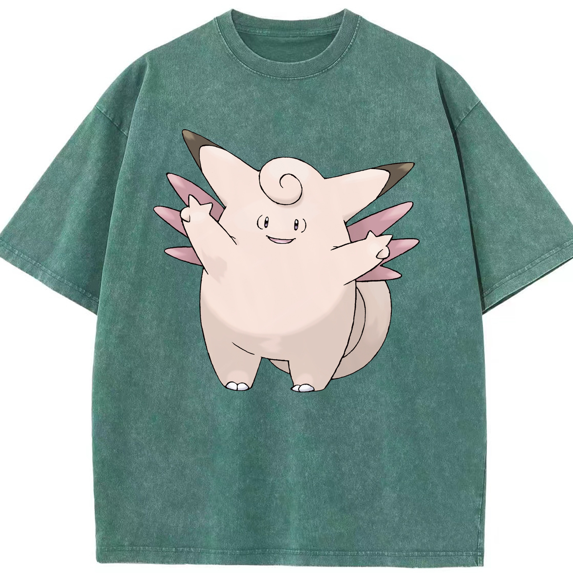 （画像用） ポケットモンスター Pokémon 綿100% ヴィンテージ風 半袖Tシャツ（フロントプリント）